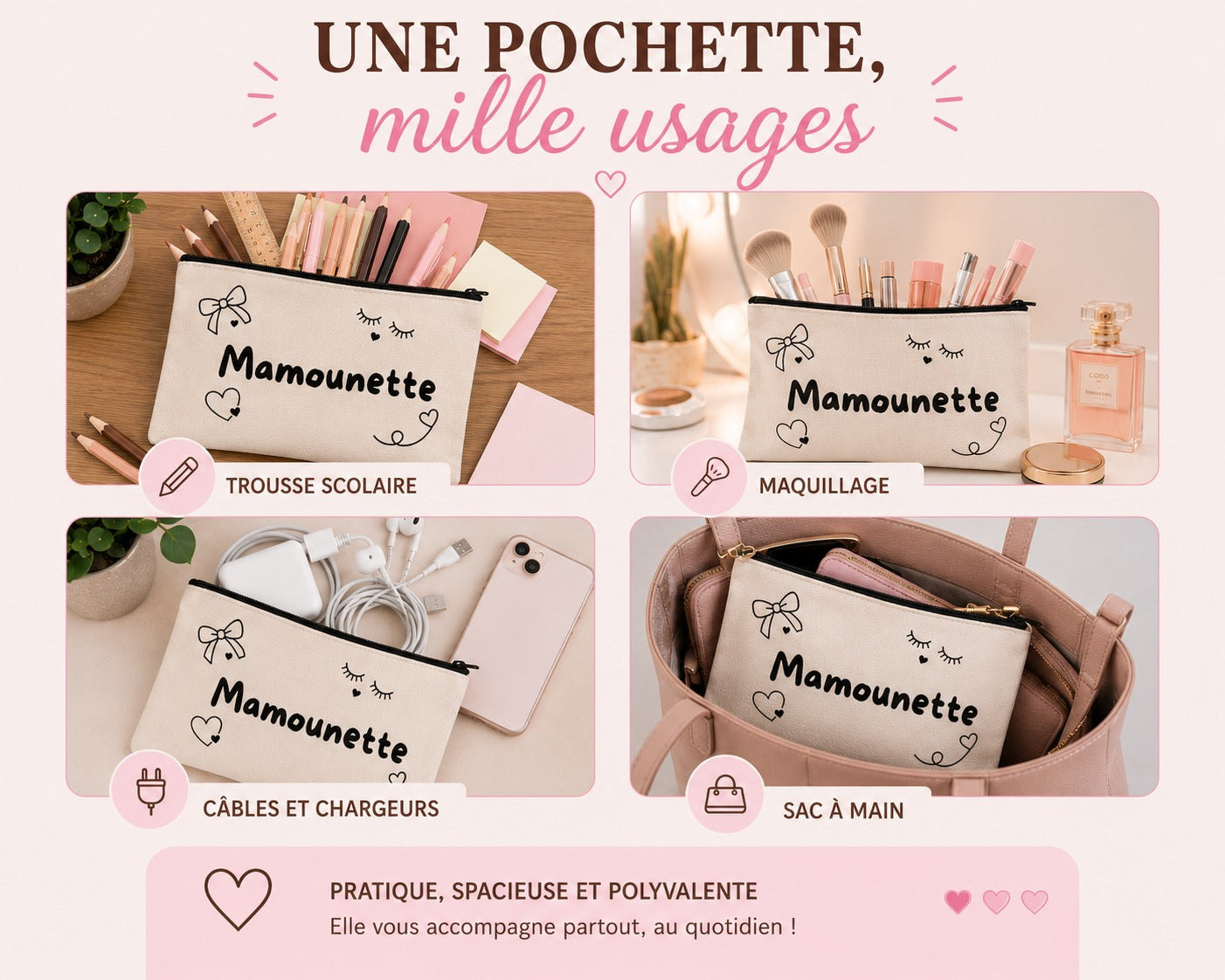 Pochette personnalisable